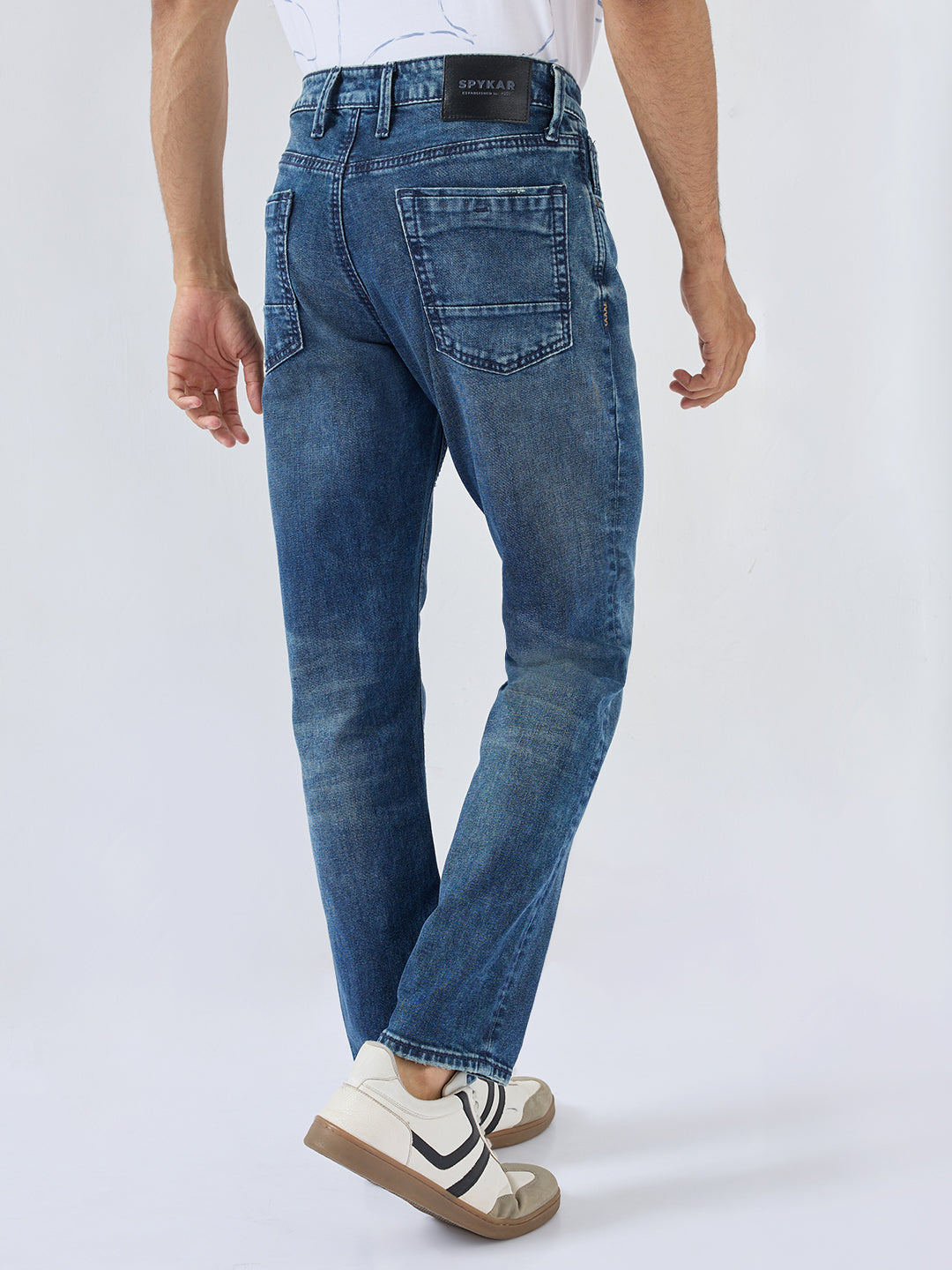 Men Chico Jeans Comfort Fit Dark Blue Mid Rise