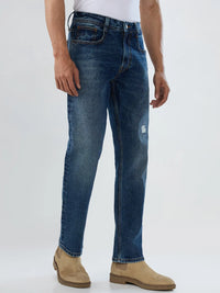 Men Chico Jeans Relaxed Fit Dark Blue Mid Rise