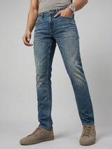 Men Nico Jeans Skinny Fit Vintage Blue Low Rise