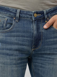 Men Nico Jeans Skinny Fit Vintage Blue Low Rise