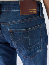Men Nico Jeans Slim Fit Dark Blue Low Rise