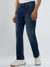 Men Chico Jeans Relaxed Fit Dark Blue Mid Rise