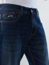 Men Chico Jeans Relaxed Fit Dark Blue Mid Rise