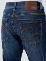 Men Chico Jeans Relaxed Fit Dark Blue Mid Rise