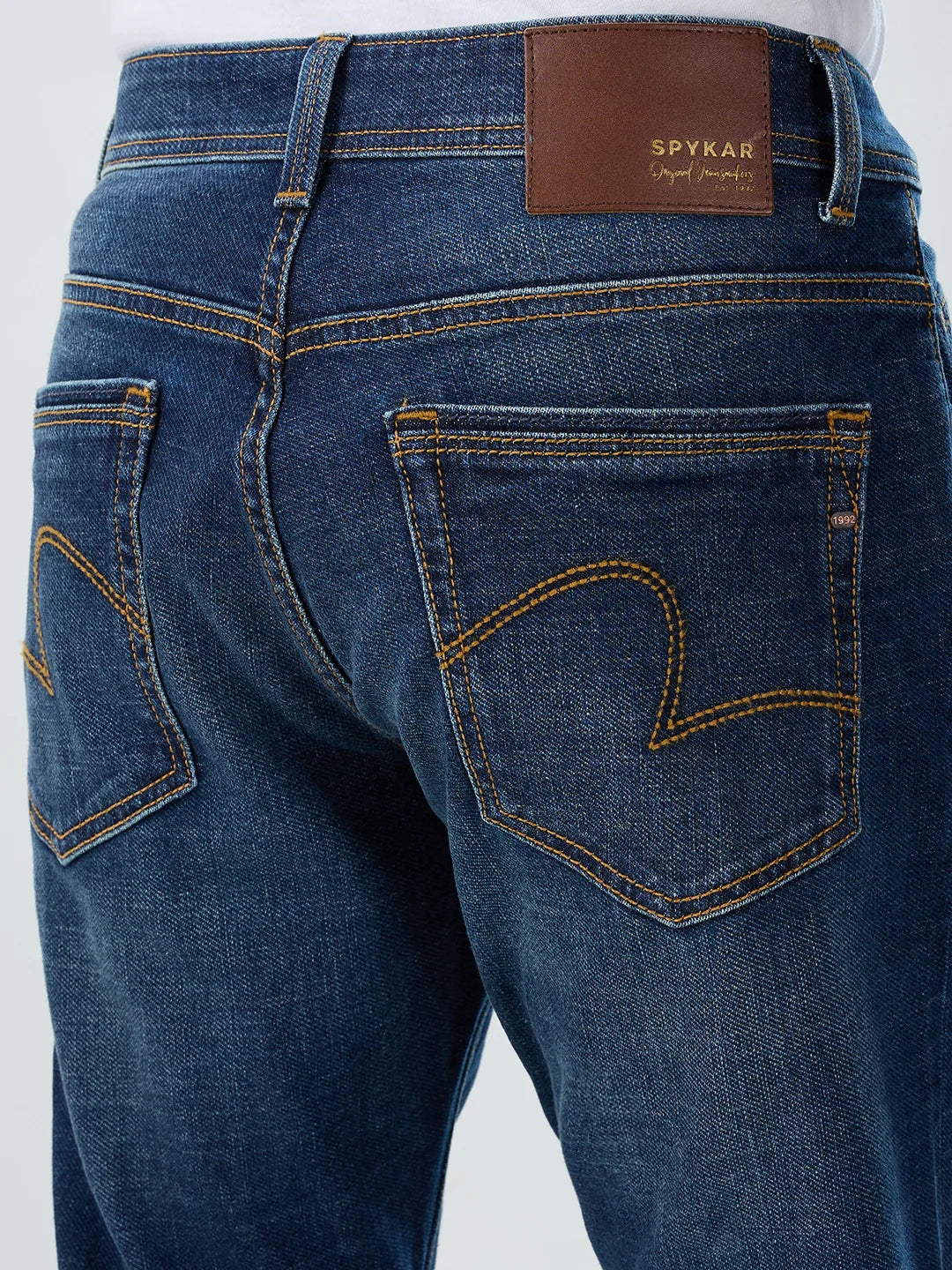 Men Chico Jeans Relaxed Fit Dark Blue Mid Rise