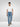 Men Jeans Loose Fit Vintage Blue Mid Rise