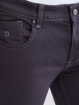 Men Kano Jeans Slim Fit Grey Low Rise