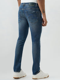 Men Rover Jeans Regular Fit Blue Mid Rise