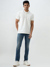 Men Rover Jeans Regular Fit Blue Mid Rise