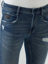 Men Rover Jeans Regular Fit Blue Mid Rise