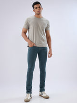 Men Kano Jeans Slim Fit Green Low Rise
