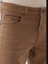 Men Chico Jeans Relaxed Fit Brown Mid Rise