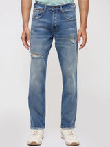 Men Chico Jeans Relaxed Fit Mid Blue Mid Rise