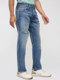 Men Chico Jeans Relaxed Fit Mid Blue Mid Rise