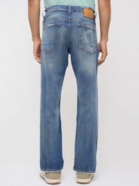 Men Chico Jeans Relaxed Fit Mid Blue Mid Rise