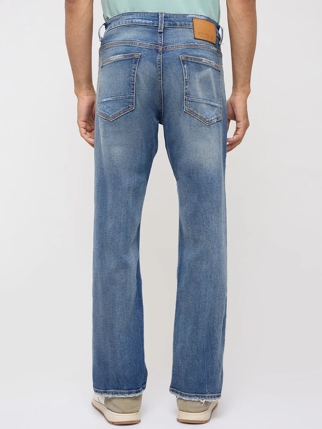 Men Chico Jeans Relaxed Fit Mid Blue Mid Rise
