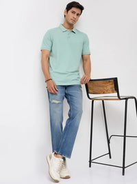 Men Chico Jeans Relaxed Fit Mid Blue Mid Rise