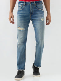 Men Chico Jeans Relaxed Fit Blue Mid Rise