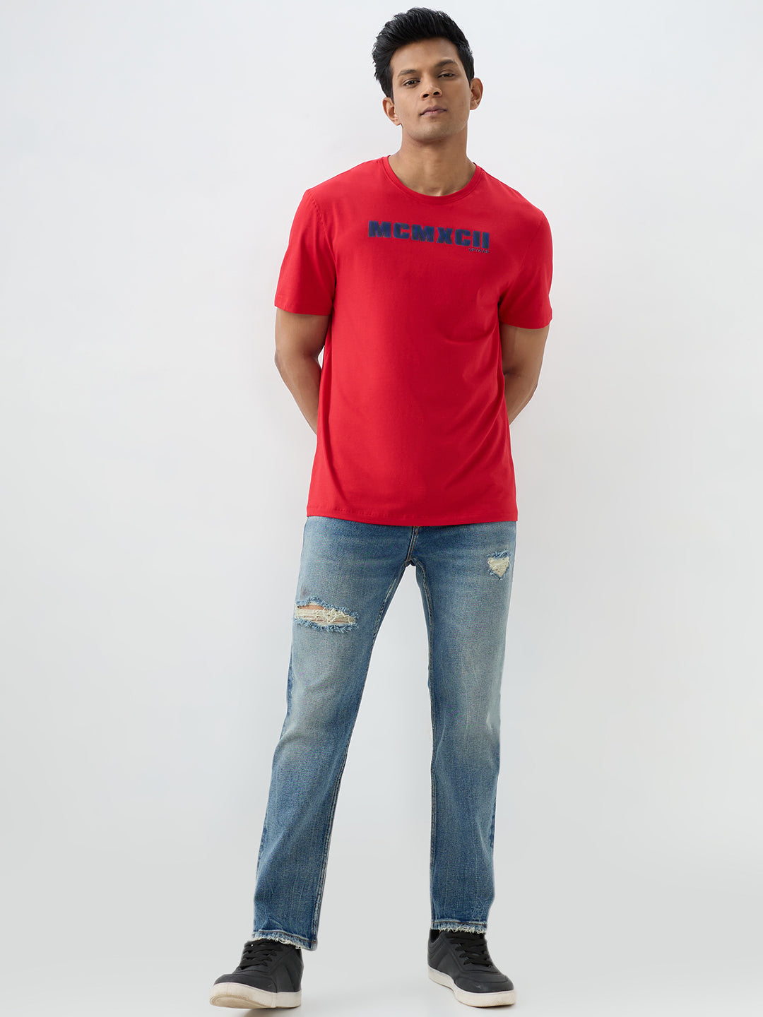 Men Chico Jeans Relaxed Fit Blue Mid Rise