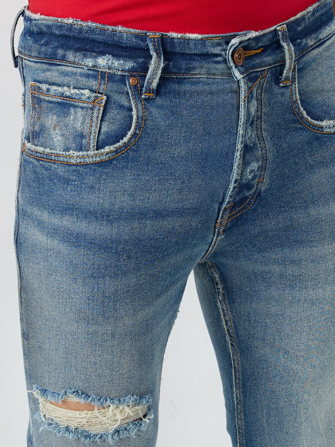 Men Chico Jeans Relaxed Fit Blue Mid Rise