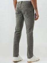 Men Ricardo Jeans Comfort Fit Green Mid Rise