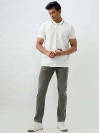 Men Ricardo Jeans Comfort Fit Green Mid Rise