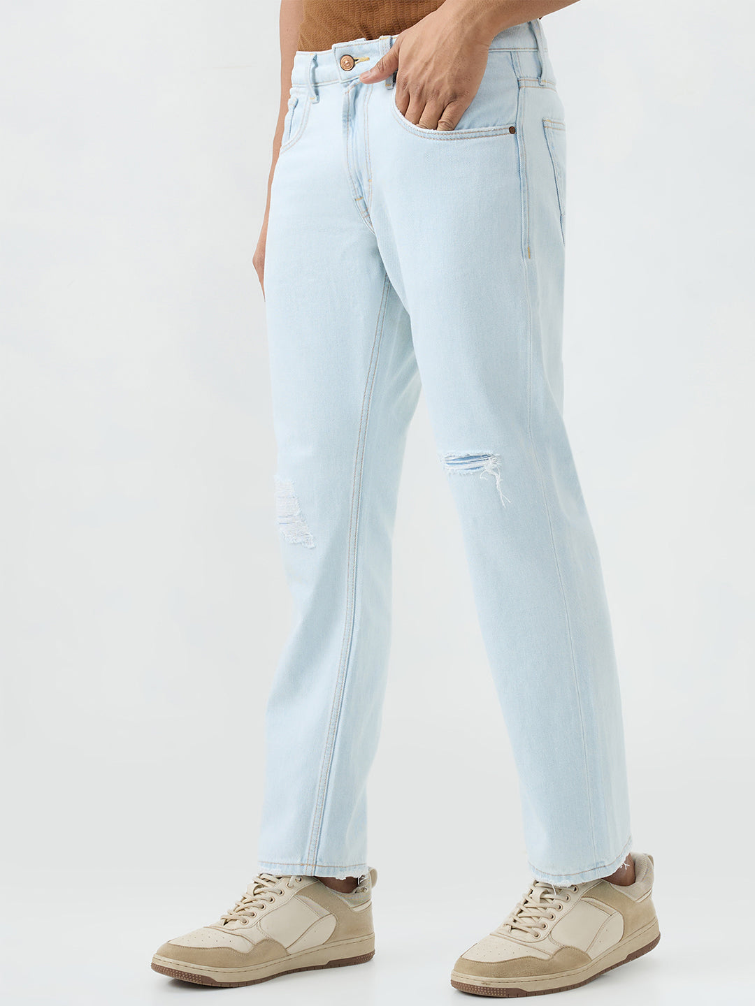 Men Chico Jeans Relaxed Fit Blue Mid Rise