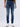 Men Kano Jeans Slim Fit Blue Low Rise