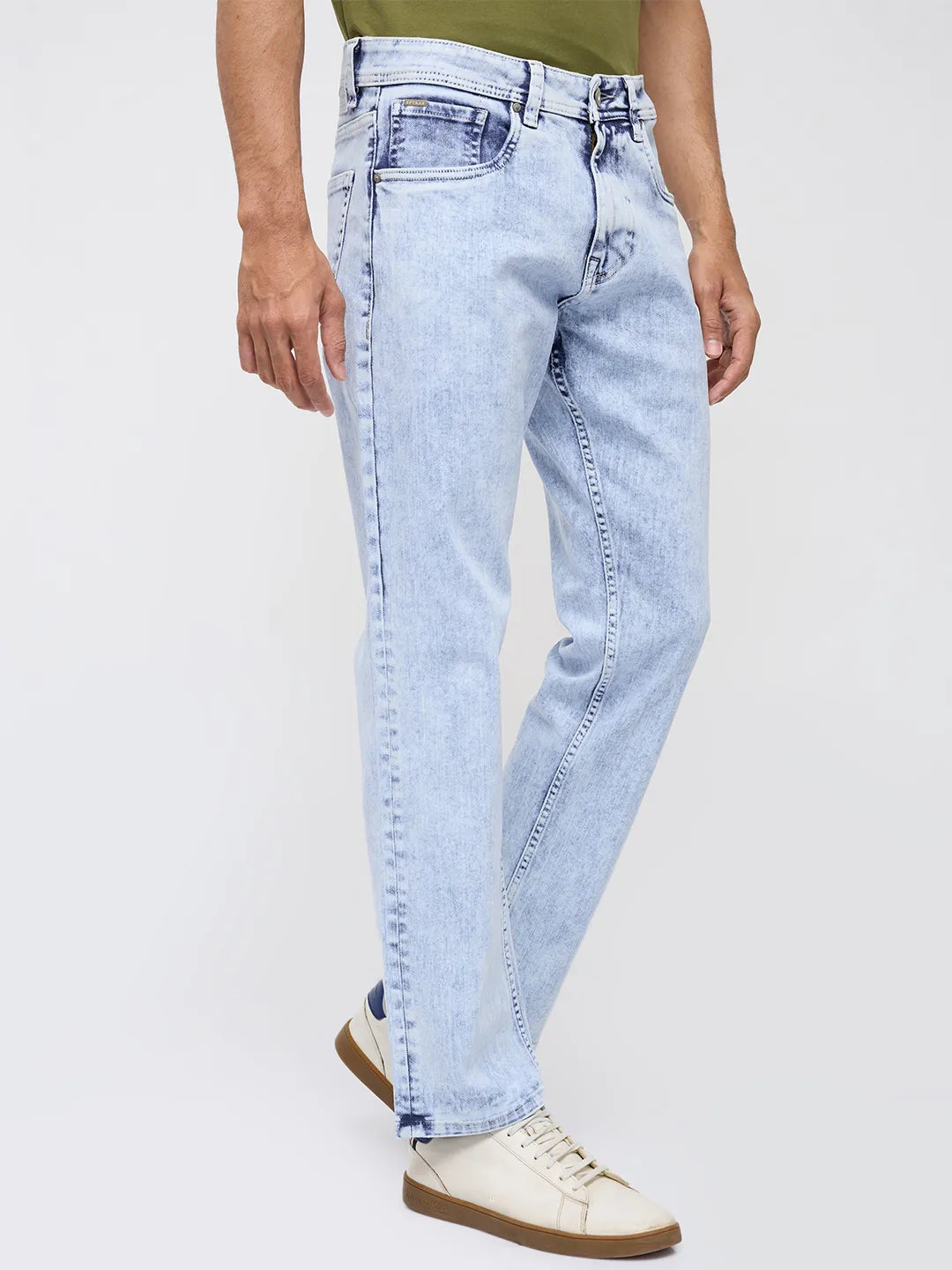 Men Chico Jeans Relaxed Fit Grey Mid Rise