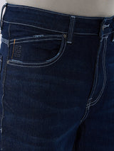 Men Ikemen Jeans Loose Fit Blue Low Rise