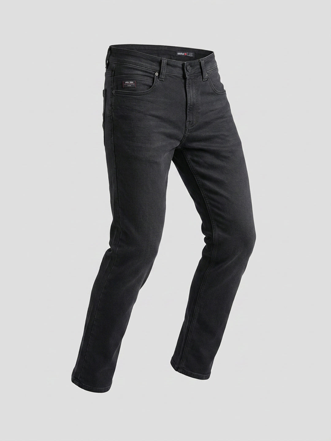 Men Rover Jeans Regular Fit Black Mid Rise