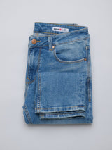 Men Nico Jeans Slim Fit Mid Blue Low Rise