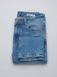 Men Nico Jeans Slim Fit Mid Blue Low Rise