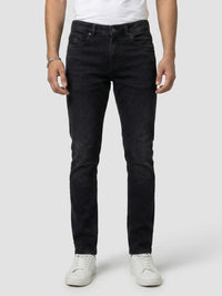Men Nico Jeans Slim Fit Black Low Rise