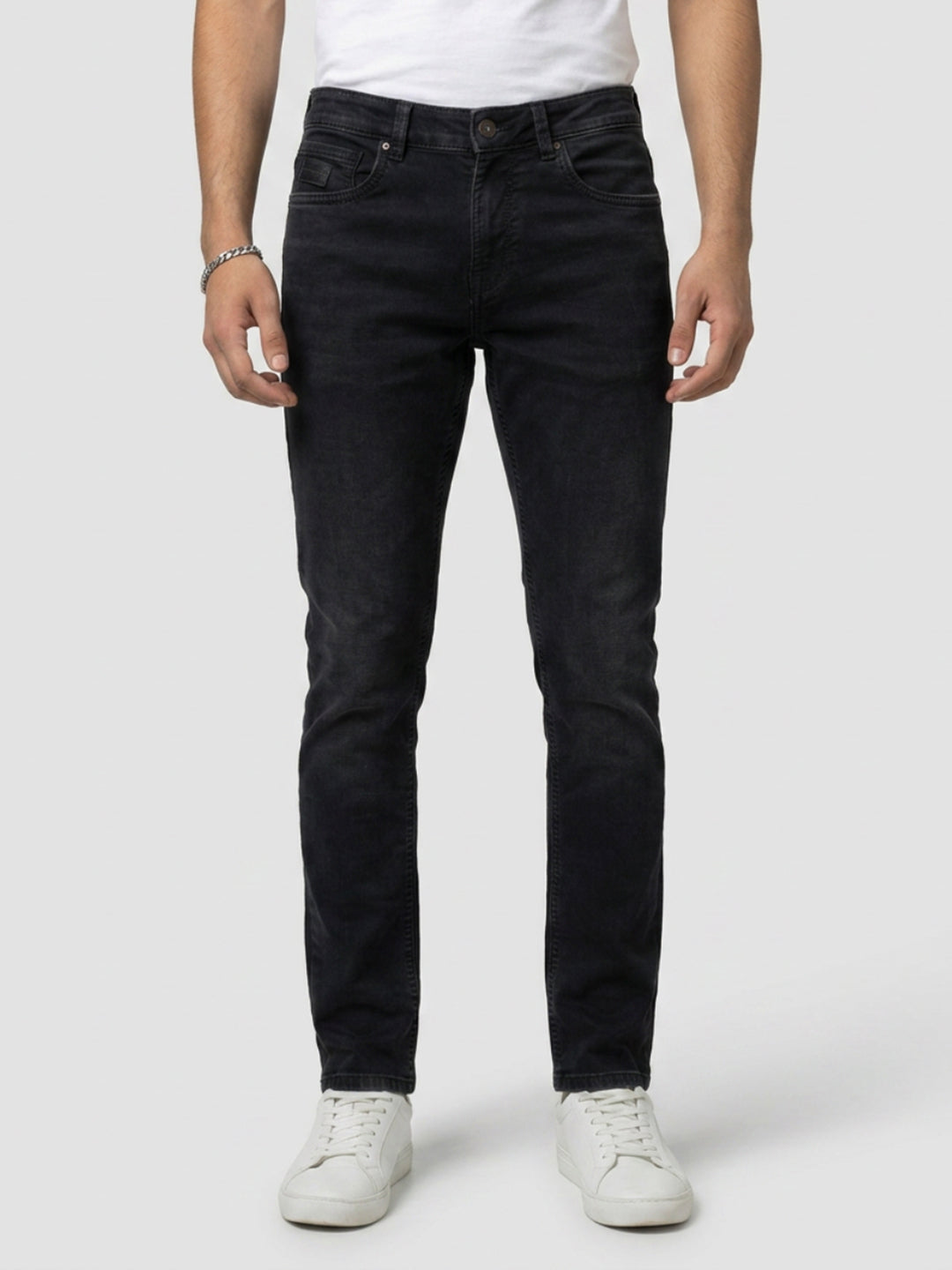 Men Nico Jeans Slim Fit Black Low Rise