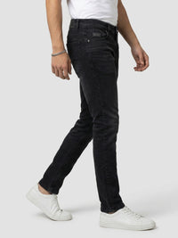 Men Nico Jeans Slim Fit Black Low Rise