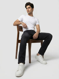 Men Nico Jeans Slim Fit Black Low Rise