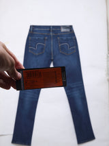 Men Rover Jeans Regular Fit Dark Blue Mid Rise