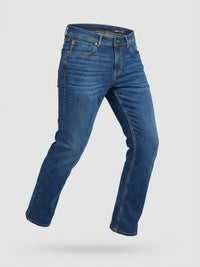 Men Rover Jeans Regular Fit Dark Blue Mid Rise