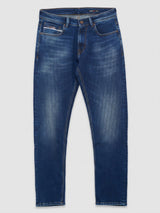 Men Ricardo Jeans Comfort Fit Dark Blue Mid Rise