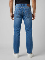 Men Chico Jeans Relaxed Fit Mid Blue Mid Rise