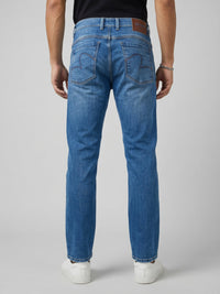 Men Chico Jeans Relaxed Fit Mid Blue Mid Rise