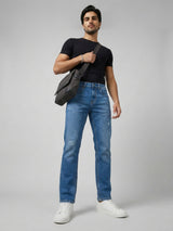 Men Chico Jeans Relaxed Fit Mid Blue Mid Rise