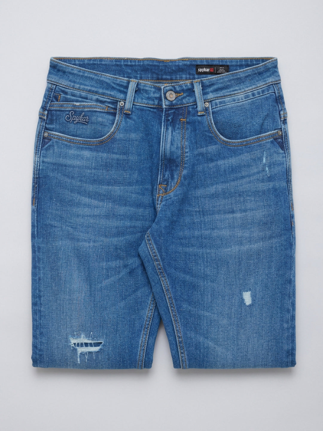 Men Chico Jeans Relaxed Fit Mid Blue Mid Rise