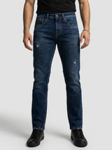 Men Chico Jeans Relaxed Fit Dark Blue Mid Rise