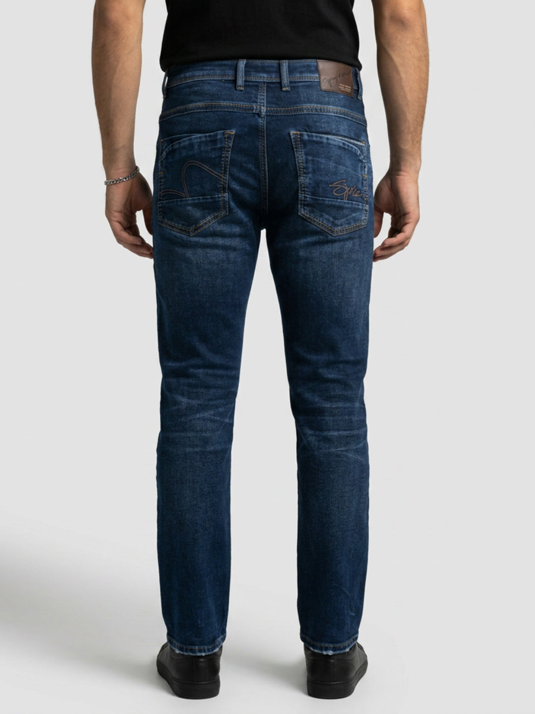 Men Chico Jeans Relaxed Fit Dark Blue Mid Rise