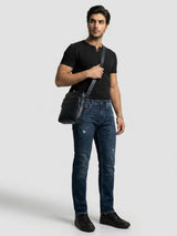 Men Chico Jeans Relaxed Fit Dark Blue Mid Rise