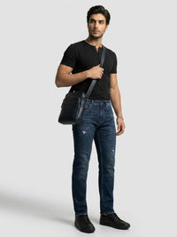 Men Chico Jeans Relaxed Fit Dark Blue Mid Rise