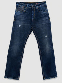 Men Chico Jeans Relaxed Fit Dark Blue Mid Rise