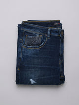 Men Chico Jeans Relaxed Fit Dark Blue Mid Rise